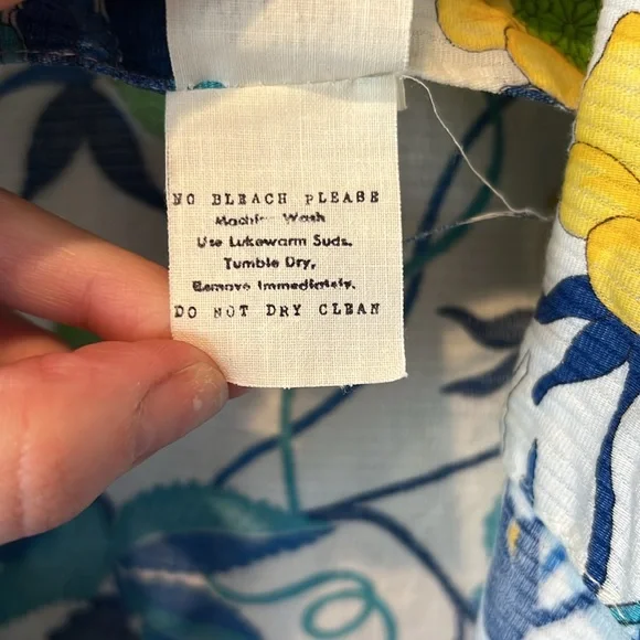 Vintage 1960s Holly Hill Floral Sleeveless Dress Jackie O Mad Men Era Pleats - Picture 10 of 14